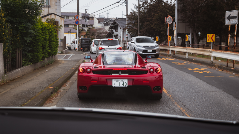 Illustration for article titled Meet Japan's 'Mr. Ferrari', Who Drove His F40 At 197 MPH On a Motorway To Prove a Point